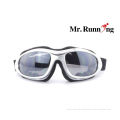 Stylish Motorcycle Riding Goggles , Transparent Lens Eye Glasses